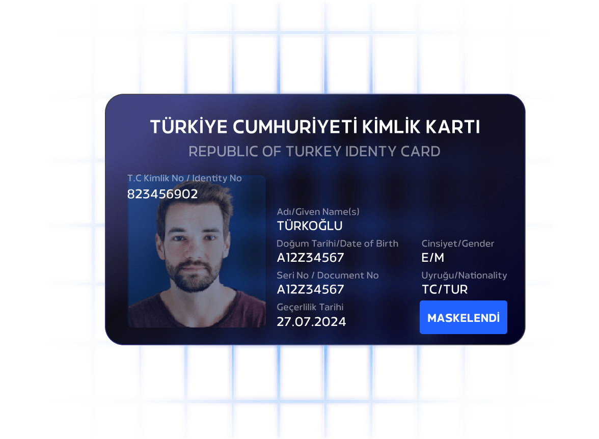 novmask kimlik maskeleme